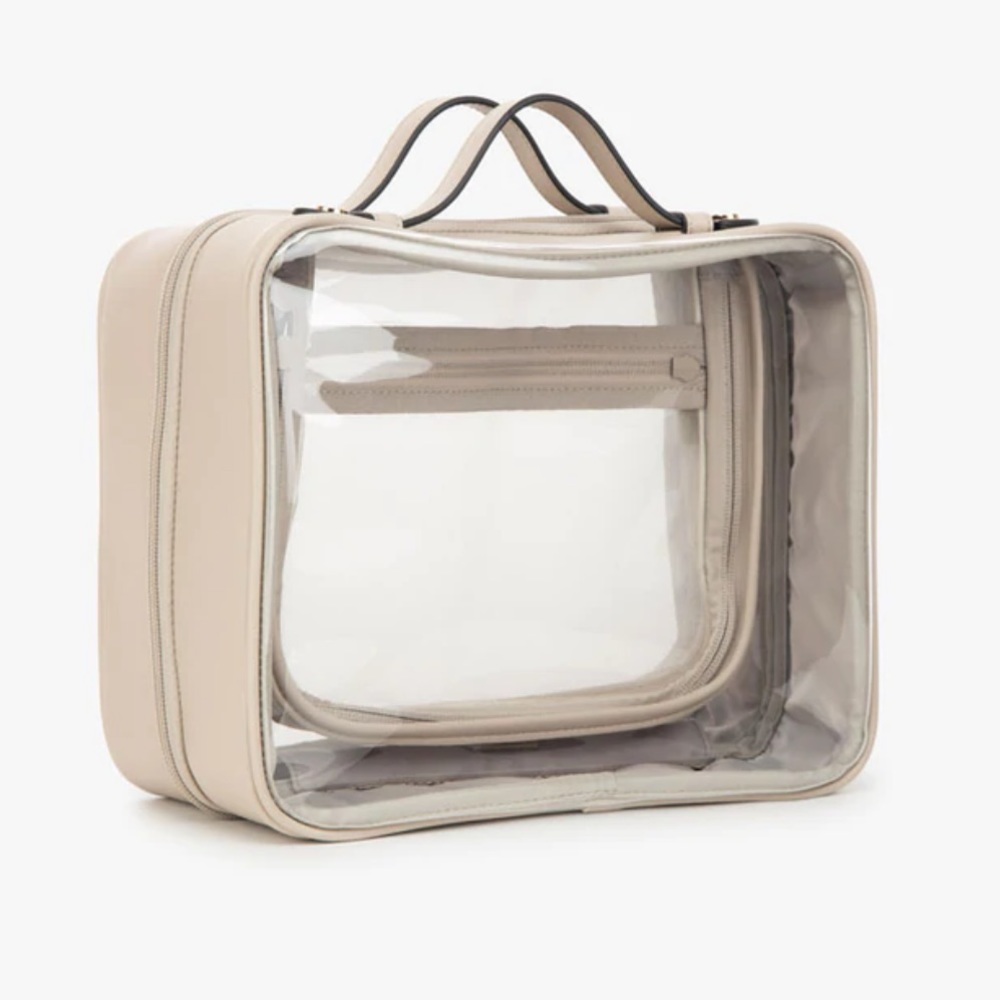 CALPAK clear cosmetics case Large size
